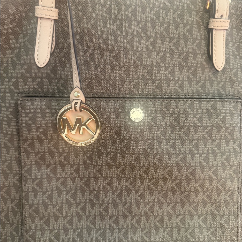 Michael Kors Brown Monogram Tote
